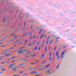 Rain Brush Strokes Blue Pink Cotton